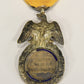 France 1853-1870 Médaille Militaire Type 2A4 Second Empire - Silver Vermeil L020500