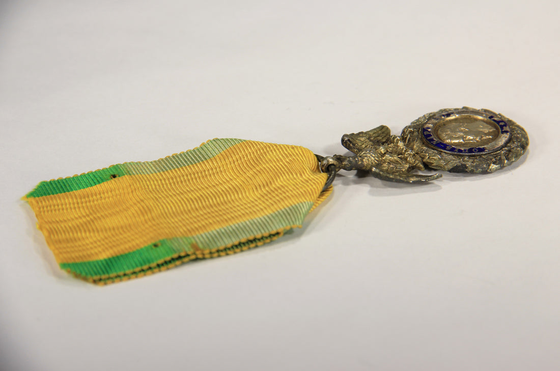 France 1853-1870 Médaille Militaire Type 2A4 Second Empire - Silver Vermeil L020500