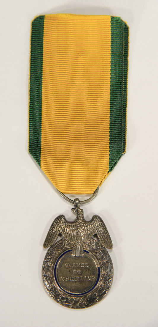 France 1852-1853 Médaille Militaire RARE Type 1 Présidence - Silver Vermeil L020501