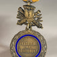 France 1873-1878 Médaille Militaire Type 4a1 - RARE Cuirasse BIFACE Silver Vermeil L020503