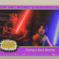 SW The Last Jedi Journey 2017 Trading Card #15 Facing A Dark Destiny ENG Purple L020520