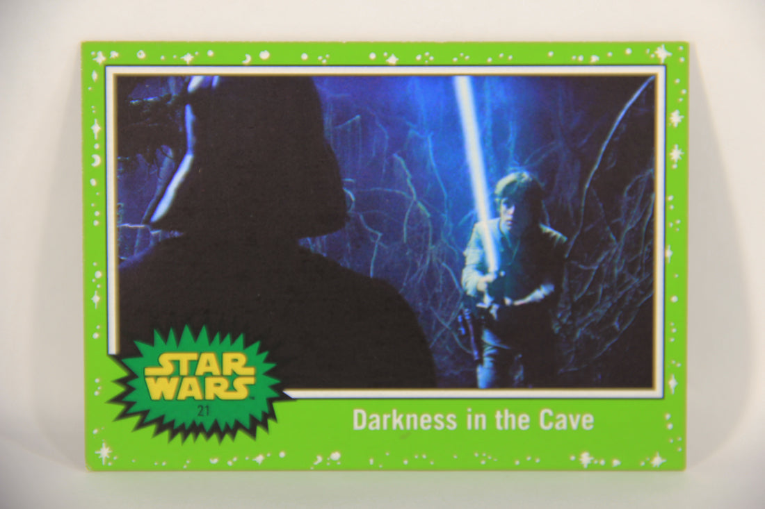 SW The Last Jedi Journey 2017 Card #21 Darkness In The Cave ENG Slime Green L020530