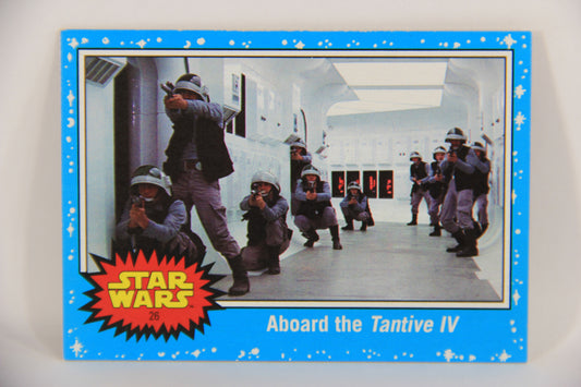 SW The Last Jedi Journey 2017 Card #26 Aboard The Tantive IV ENG Blue L020532