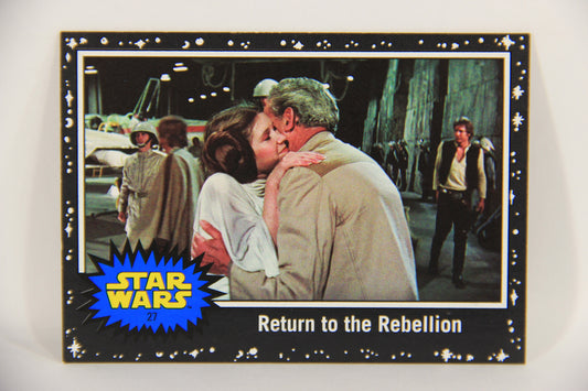 SW The Last Jedi Journey 2017 Card #27 Return To The Rebellion ENG Black L020533