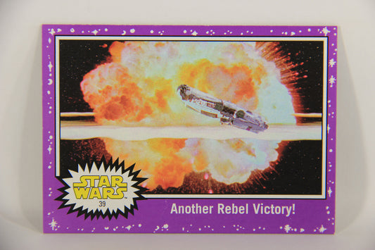 SW The Last Jedi Journey 2017 Card #39 Another Rebel Victory ENG Purple L020546