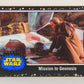 SW The Last Jedi Journey 2017 Trading Card #54 Mission To Geonosis ENG Black L020570