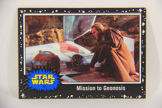 SW The Last Jedi Journey 2017 Trading Card #54 Mission To Geonosis ENG Black L020570