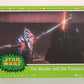 SW The Last Jedi Journey 2017 Card #62 The Master And The Padawan ENG Slime Green L020578