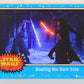 SW The Last Jedi Journey 2017 Trading Card #88 Dueling The Dark Side ENG Blue L020599