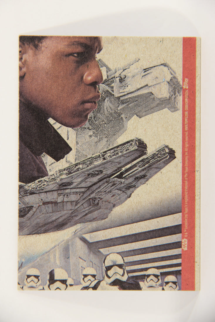 SW The Last Jedi Journey 2017 Trading Card #96 Finn's Recovery ENG Purple L020603
