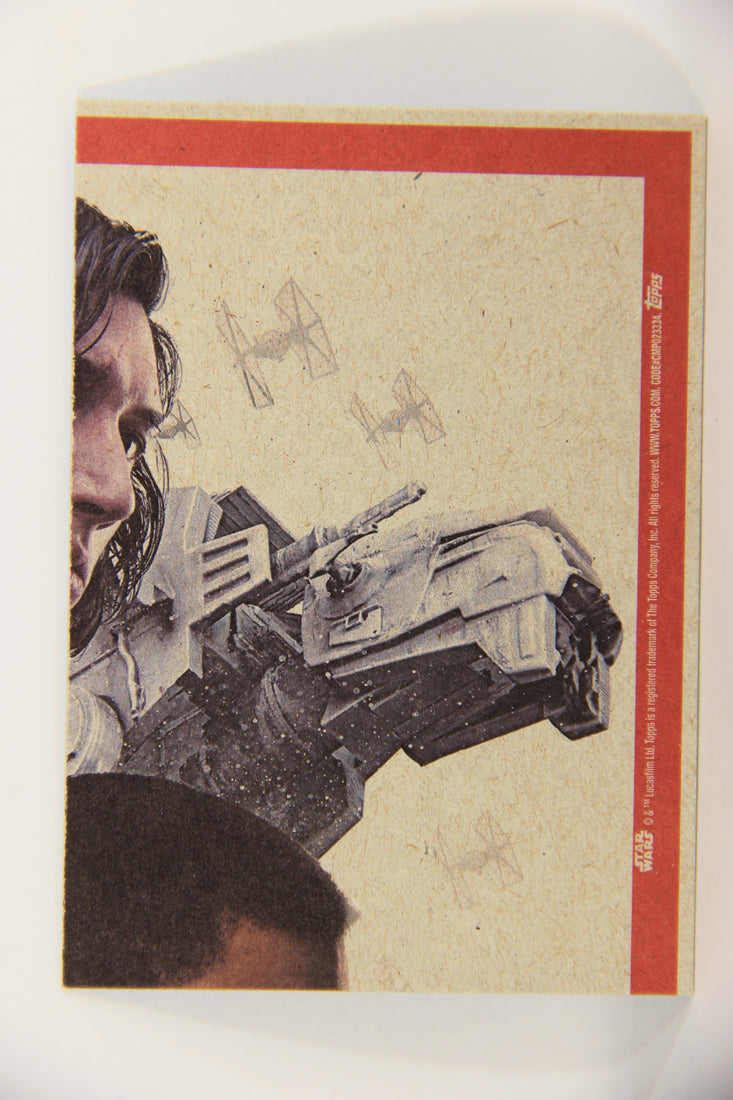 SW The Last Jedi Journey 2017 Trading Card #99 Shards Of The Past ENG Blue L020606