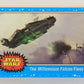 SW The Last Jedi Journey 2017 Card #109 The Millennium Falcon Flees ENG Blue L020609