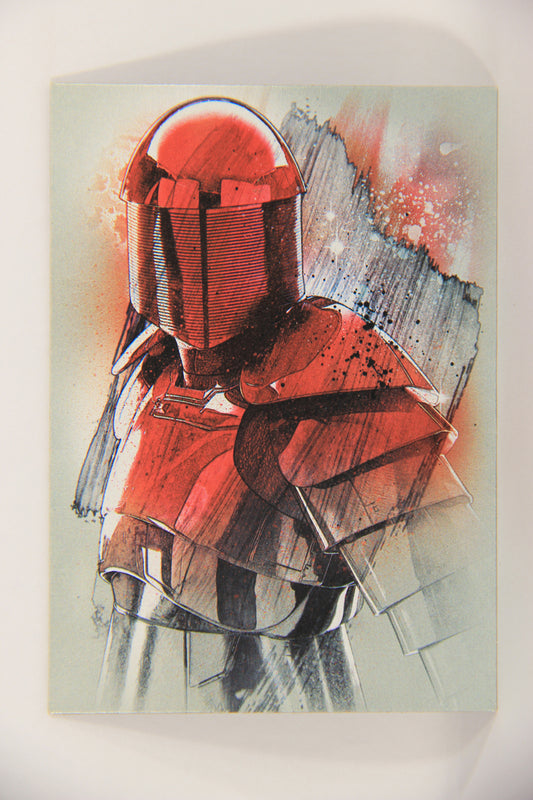 SW The Last Jedi Journey 2017 Trading Card Character #4 Of 16 Praetorian Guard L020610