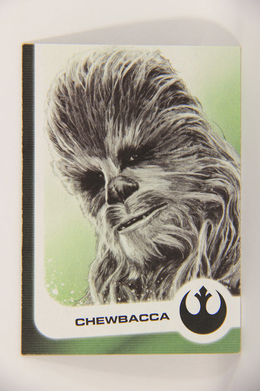 SW The Last Jedi Journey 2017 Trading Card Characters #7 Of 14 Chewbacca L020612