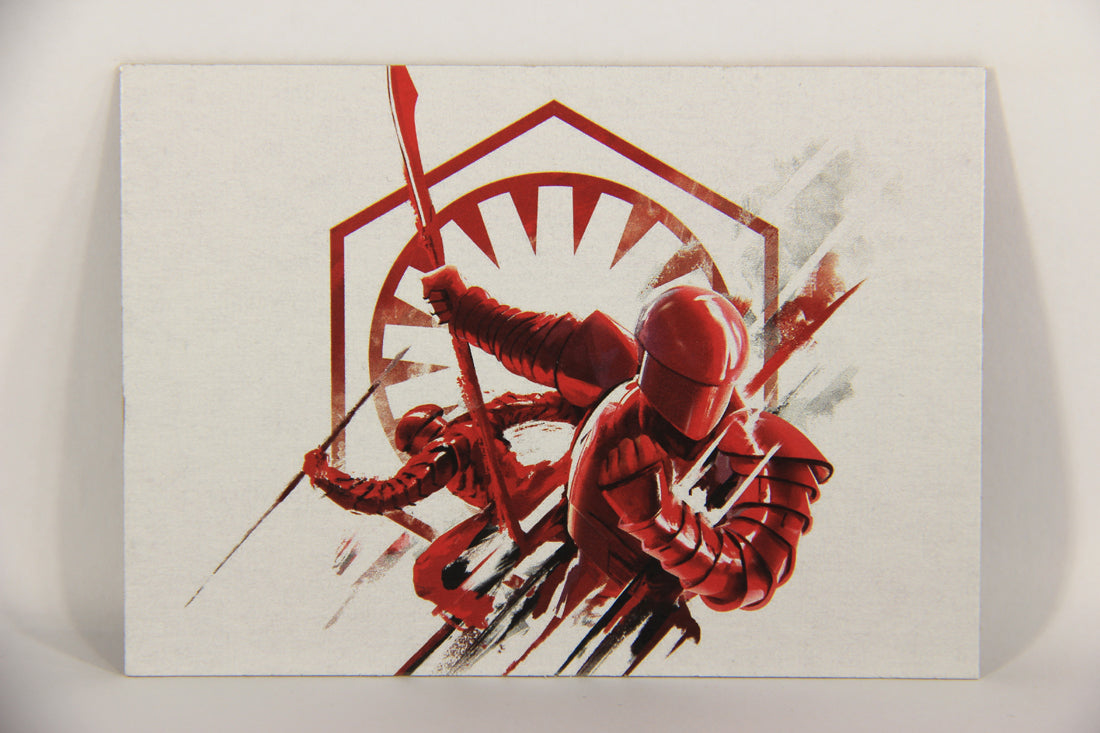 SW The Last Jedi Journey 2017 Card Darkness Rises #5 Of 6 Praetorian Guards L020616