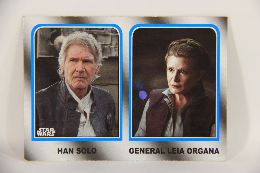 SW The Last Jedi Journey 2017 Card Exclusive Family Legacy #1 Han - Leia ENG L020619