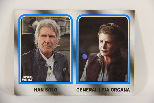 SW The Last Jedi Journey 2017 Card Exclusive Family Legacy #1 Han - Leia ENG L020619