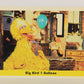 Seasame Street TV Show 1992 Trading Card #2 Big Bird 1 Balloon ENG Canada L020625