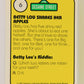 Seasame Street TV Show 1992 Trading Card #6 Betty Lou 5 Apples ENG Canada L020629