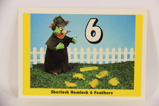 Seasame Street TV Show 1992 Trading Card #7 Sherlock Hemlock 6 Feathers ENG L020630
