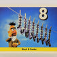 Sesame Street TV Show 1992 Trading Card #9 Bert 8 Socks ENG Canada L020632
