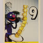 Sesame Street TV Show 1992 Trading Card #10 Grover 9 Cups ENG Canada L020633