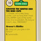 Sesame Street TV Show 1992 Trading Card #10 Grover 9 Cups ENG Canada L020633