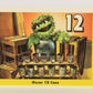 Sesame Street TV Show 1992 Trading Card #13 Oscar 12 Cans ENG Canada L020636