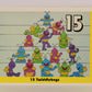 Sesame Street TV Show 1992 Trading Card #16 - 15 Twiddlebugs ENG Canada L020639
