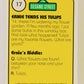 Sesame Street TV Show 1992 Trading Card #17 Ernie 16 Flowers ENG Canada L020640