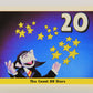 Sesame Street TV Show 1992 Trading Card #21 The Count 20 Stars ENG Canada L020644