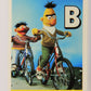 Sesame Street TV Show 1992 Trading Card #23 B Bert And Ernie On Bicycles ENG L020646