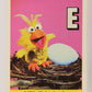 Sesame Street TV Show 1992 Trading Card #25 E Little Bird And An Egg ENG L020648
