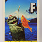 Sesame Street TV Show 1992 Card #26 F Oscar The Grouch And A Fish ENG L020649