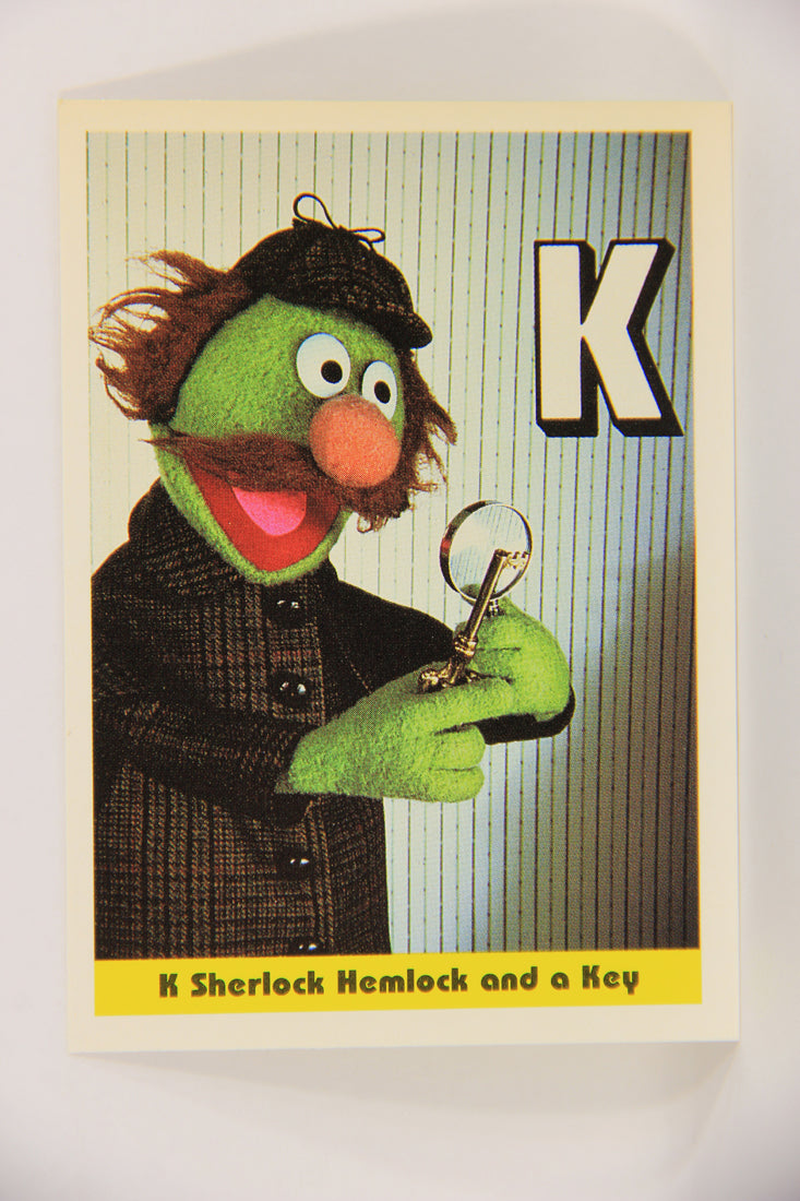 Sesame Street TV Show 1992 Card #29 K Sherlock Hemlock And A Key ENG L020652