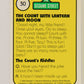 Sesame Street TV Show 1992 Card #30 L And M The Count With Lantern And Moon L020653