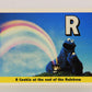 Sesame Street TV Show 1992 Card #34 R Cookie At The End Of The Rainbow ENG L020657