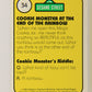 Sesame Street TV Show 1992 Card #34 R Cookie At The End Of The Rainbow ENG L020657