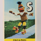 Sesame Street TV Show 1992 Trading Card #35 S Bert On Skates ENG Canada L020658