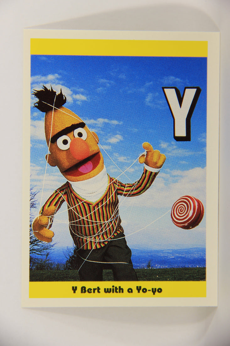 Sesame Street TV Show 1992 Trading Card #41 Y Bert With A Yo-Yo ENG Canada L020664