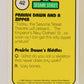 Sesame Street TV Show 1992 Trading Card #42 Z Prairie Dawn And A Zipper ENG L020665