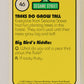 Sesame Street TV Show 1992 Card #46 Someday Our Tree Might Be That Big ENG L020669