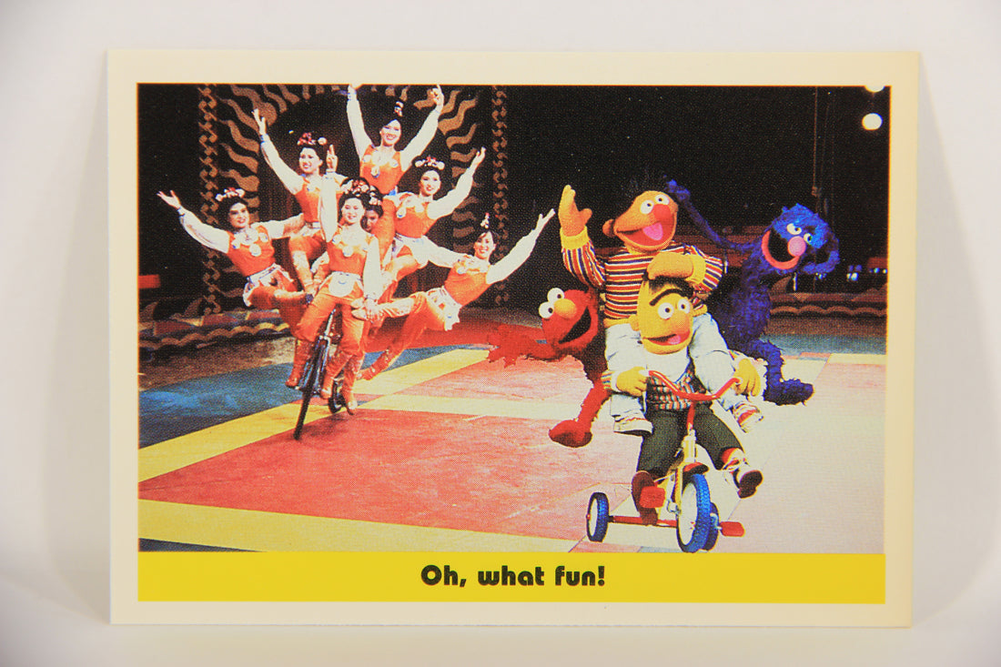 Sesame Street TV Show 1992 Trading Card #57 Oh What Fun ENG Canada L020680