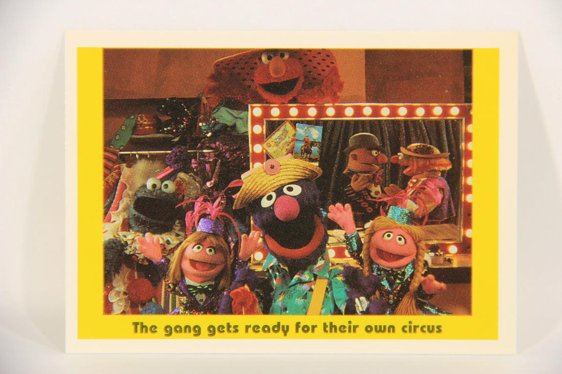 Sesame Street TV Show 1992 Card #58 The Gang Gets Ready For Their Own Circus L020681