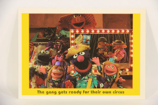 Sesame Street TV Show 1992 Card #58 The Gang Gets Ready For Their Own Circus L020681