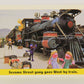 Seasame Street TV Show 1992 Card #60 Sesame Street Gang Goes West By Train L020683