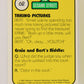 Seasame Street TV Show 1992 Trading Card #62 Back Up A Little More Bert ENG L020685
