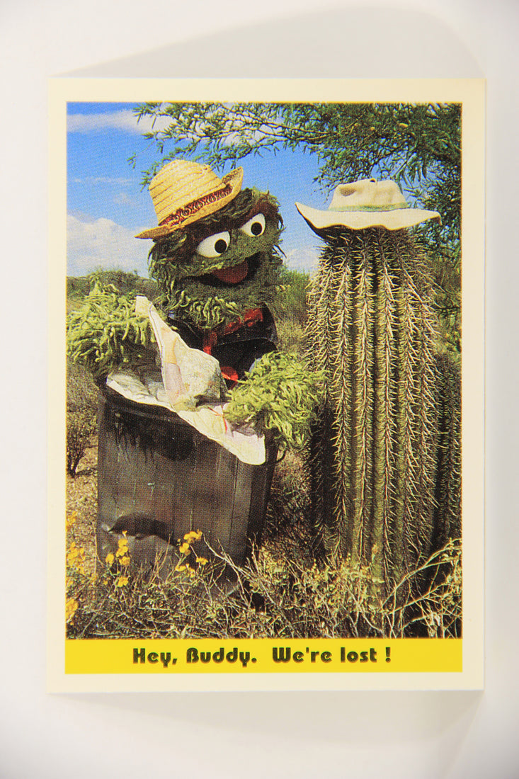 Seasame Street TV Show 1992 Trading Card #63 Hey Buddy We're Lost ENG L020686