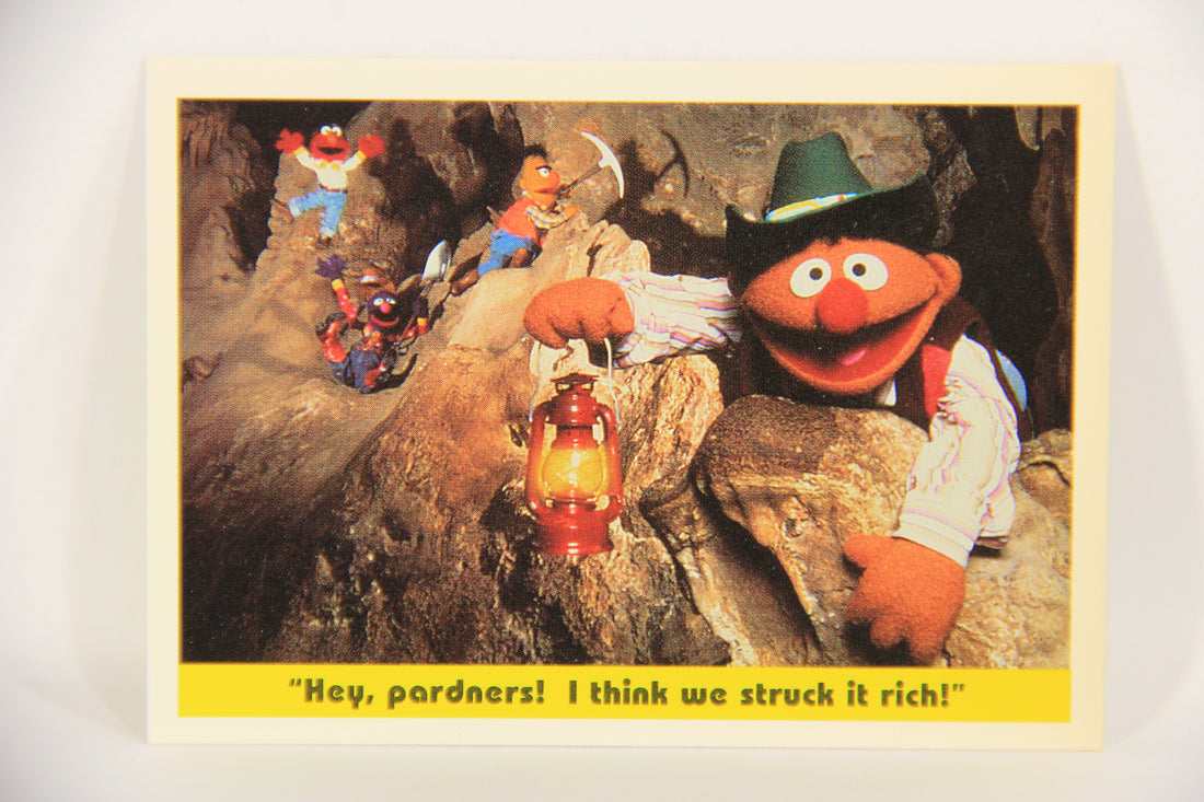 Seasame Street TV Show 1992 Card #66 Hey Pardners I Think We Struck It Rich ENG L020689