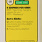 Seasame Street TV Show 1992 Trading Card #68 A Present For Ernie ENG Canada L020691